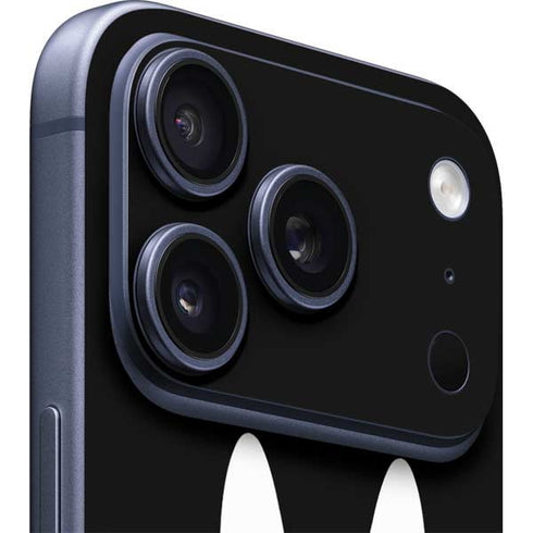 Looney Tunes Daffy Duck Plain Black and White iPhone 17 Pro Skin